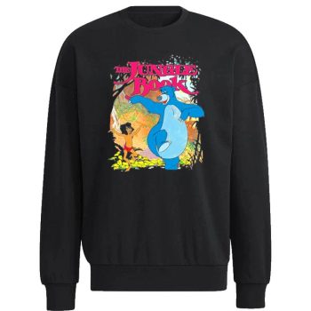 The Jungle Book Mowgli & Baloo Dancing Friends Disney Trending Unisex Sweatshirt