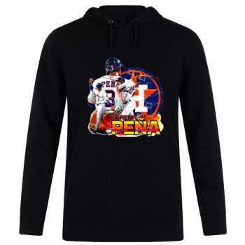 The Legend Player Houston Astros Jeremy Pena The World Series Signature 2022 Unisex Pullover Hoodie