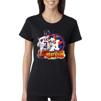 The Legend Player Houston Astros Jeremy Pena The World Series Signature 2022 Women Lady T-Shirt