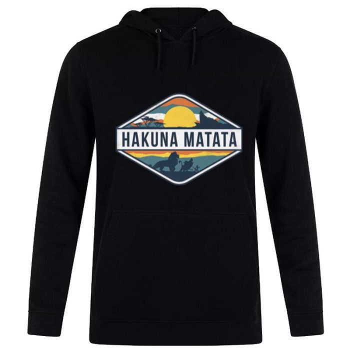 The Lion King Hakuna Matata Diamond Logo Simba Disney Unisex Pullover Hoodie