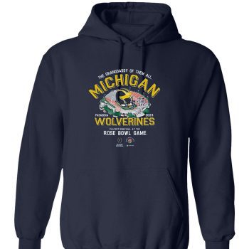 The Victory 2024 Rose Bowl Game Day College Football Unisex Pullover Hoodie