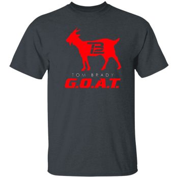 Tom Brady Goat Unisex T-Shirt G.o.a.t. Greatest Of All Time Tampa Bay Buccaneers