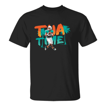 Tua Tagovailoa 01 Miami Dolphins Tua Time Unisex T-Shirt