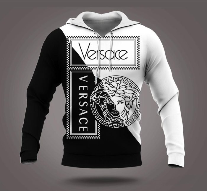Versace Luxury Usinex 3D Pullover Hoodie IHT2705