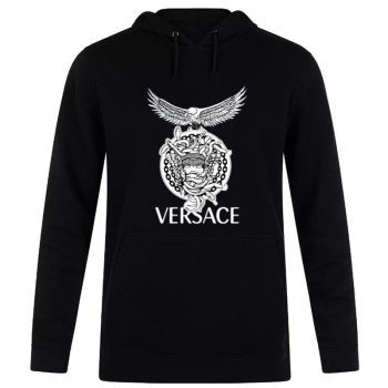 Versace Supervip Logo Unisex Pullover Hoodie