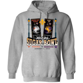 Washington vs. Texas 2023 Cotton Bowl Matchup Unmatched Excellence Unisex Pullover Hoodie
