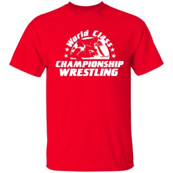 World Class Championship Wrestling Shirt Wccw Dallas Texas Von Erich 80s Unisex T-Shirt