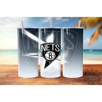 Brooklyn Nets Skinny Tumbler 20oz SKT1486