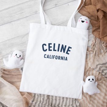 Celine California 70’S Luxury Cotton Canvas Tote Bag TTB1106