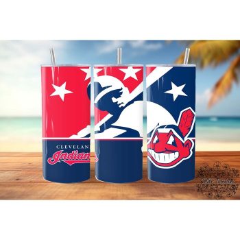 Cleveland Indians Skinny Tumbler 20oz SKT1471