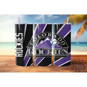 Colorado Rockies Skinny Tumbler 20oz SKT1468