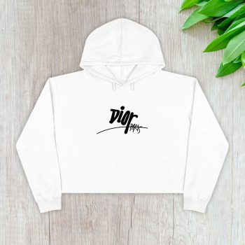 Dior Logo Luxury Crop Pullover Hoodie For Lady CPH1197