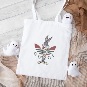 Gucci Adidas Bugs Bunny Cotton Canvas Tote Bag TTB1423