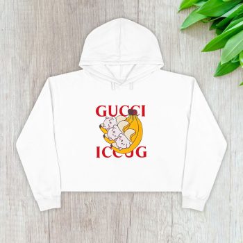 Gucci Bananaya Crop Pullover Hoodie For Lady CPH1419