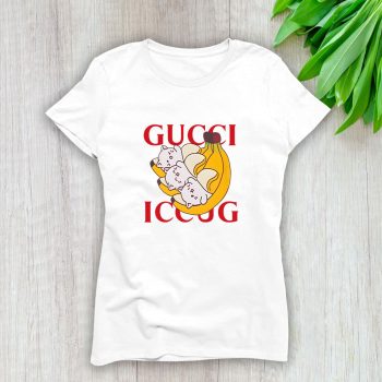 Gucci Bananaya Lady T-Shirt Luxury Tee For Women LDS1421