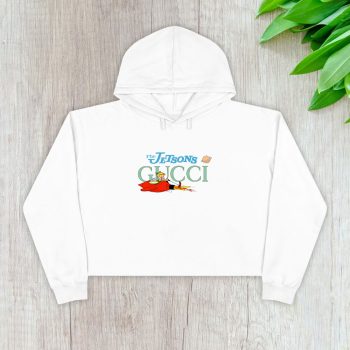 Gucci Crop Pullover Hoodie For Lady CPH1358