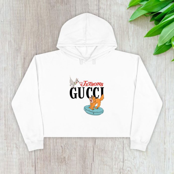 Gucci Crop Pullover Hoodie For Lady CPH1365