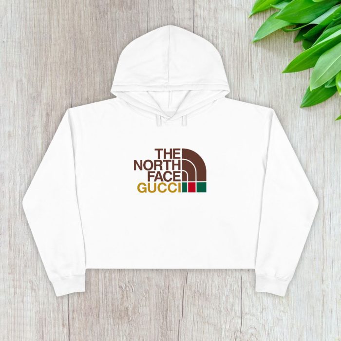 Gucci The North Face Crop Pullover Hoodie For Lady CPH1316