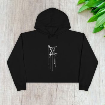 Louis Vuitton Luxury Logo Crop Pullover Hoodie For Lady CPH1528