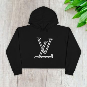 Louis Vuitton Luxury Logo Crop Pullover Hoodie For Lady CPH1529