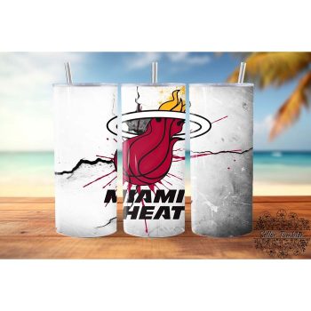 Miami Heat Skinny Tumbler 20oz SKT1435