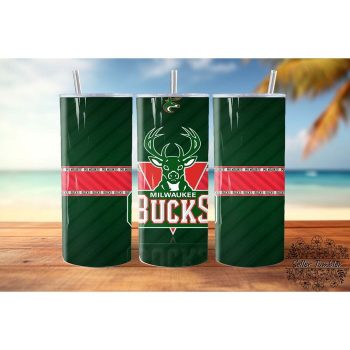 Milwaukee Bucks Skinny Tumbler 20oz SKT1439