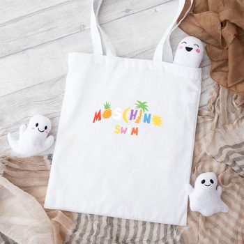 Moschino Swim Fruits Cotton Canvas Tote Bag TTB1758