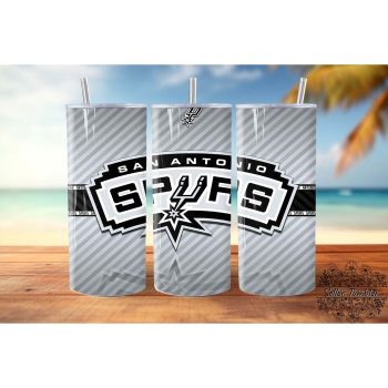 San Antonio Spurs Skinny Tumbler 20oz SKT1412