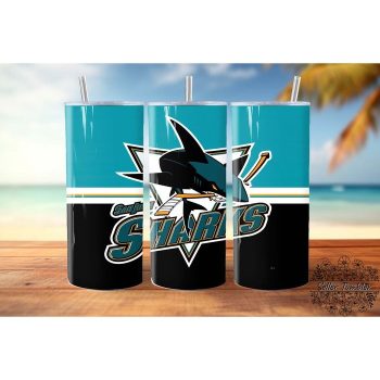 San Jose Sharks Skinny Tumbler 20oz SKT1408