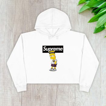 Supreme Simpsons Crop Pullover Hoodie For Lady CPH1874