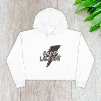 Yves Saint Laurent Logo Luxury Crop Pullover Hoodie For Lady CPH1962