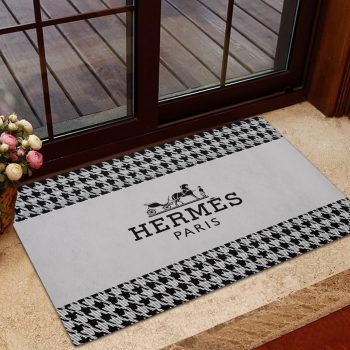 Hermes Edition Logo Luxury Doormat Welcome Mat For Your House LDM1029