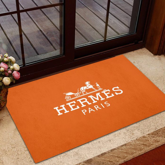 Hermes Edition Logo Luxury Doormat Welcome Mat For Your House LDM1030