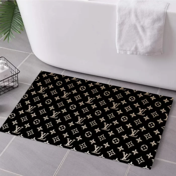 LV Gradient Brown Logo Doormat Welcome Mat LDM1004