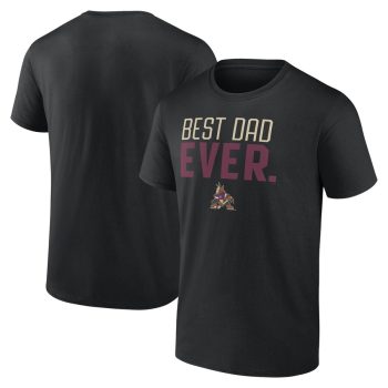 Arizona Coyotes Best Dad Ever T-Shirt - Black