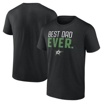 Dallas Stars Best Dad Ever T-Shirt - Black