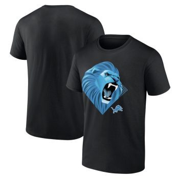 Detroit Lions 2024 NFL Draft Illustrated Unisex T-Shirt - Black