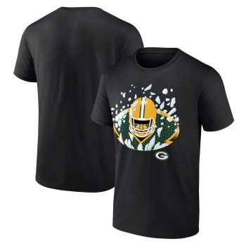 Green Bay Packers 2024 NFL Draft Illustrated Unisex T-Shirt - Black