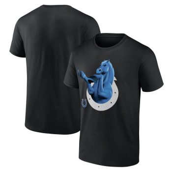 Indianapolis Colts 2024 NFL Draft Illustrated Unisex T-Shirt - Black