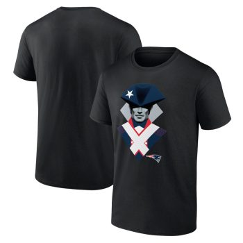 New England Patriots 2024 NFL Draft Illustrated Unisex T-Shirt - Black