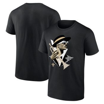 New Orleans Saints 2024 NFL Draft Illustrated Unisex T-Shirt - Black