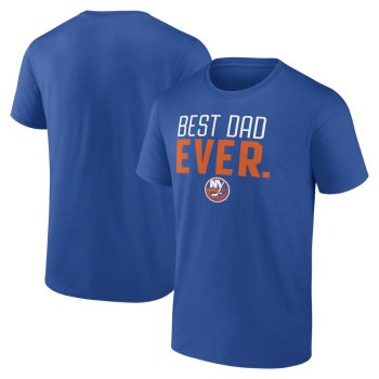 New York Islanders Best Dad Ever T-Shirt - Royal
