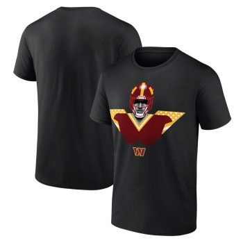 Washington Commanders 2024 NFL Draft Illustrated Unisex T-Shirt - Black