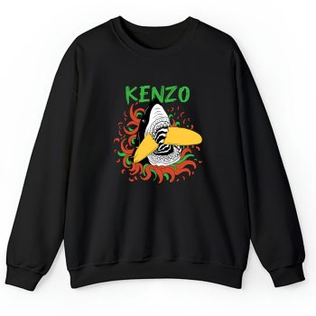 Cartoon Shark With Surfboard Kenzo Brand Unisex Sweatshirt TAS5491