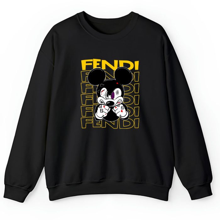 Mickey Mouse Fendi Unisex Sweatshirt TAS8272