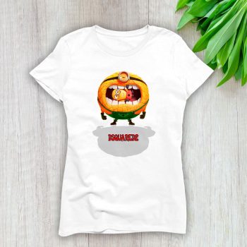 Minions Despicable Me 4 Dsquared2 Brand Lady Shirt Women Tee TLT5408