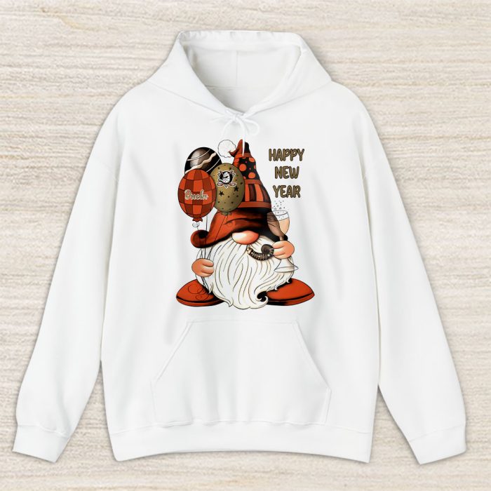 Anaheim Ducks Happy New Year NHL Gift For Fan Cute Gnomes Unisex Hoodie TAH22253