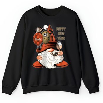 Anaheim Ducks Happy New Year NHL Gift For Fan Cute Gnomes Unisex Sweatshirt TAS22253