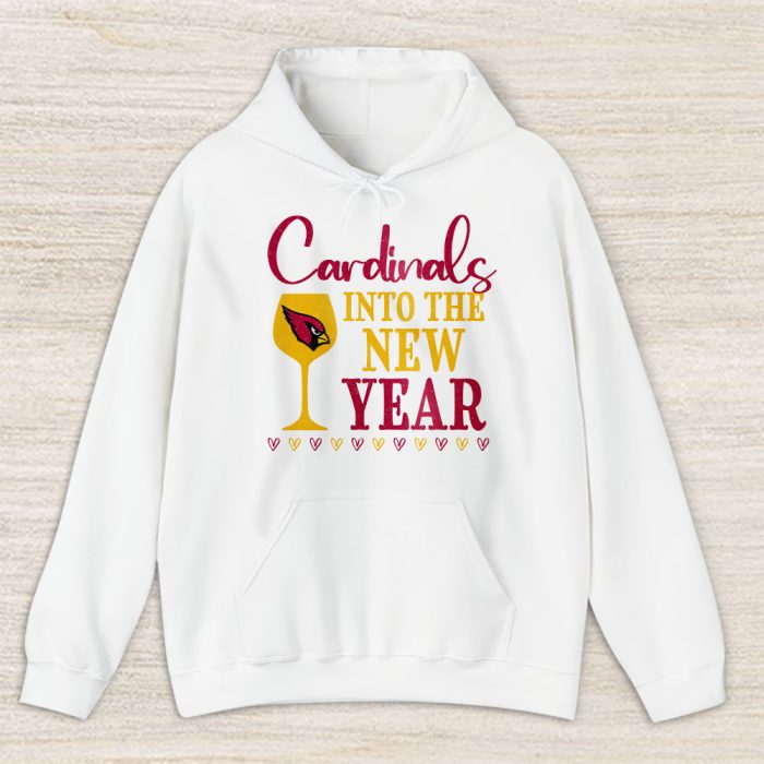Arizona Cardinals Happy New Year NFL Gift For Fan Cheers To A New Year Unisex Hoodie TAH22259