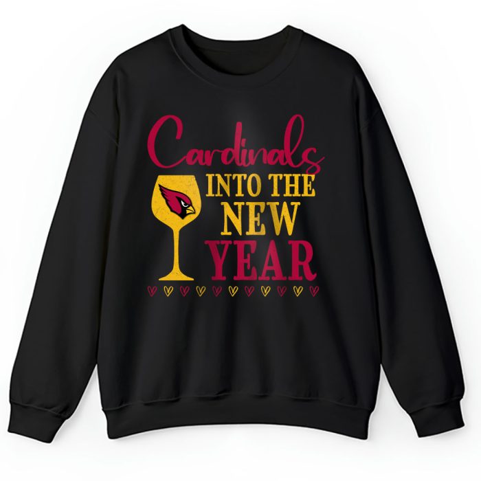 Arizona Cardinals Happy New Year NFL Gift For Fan Cheers To A New Year Unisex Sweatshirt TAS22259